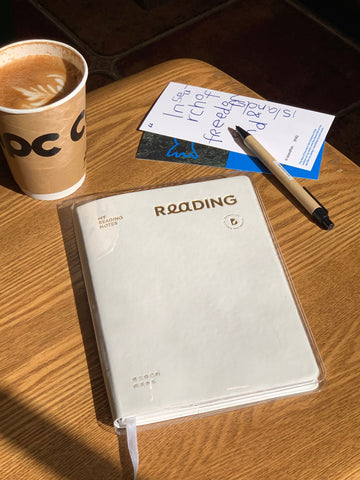 reading notebook - islandfish - -