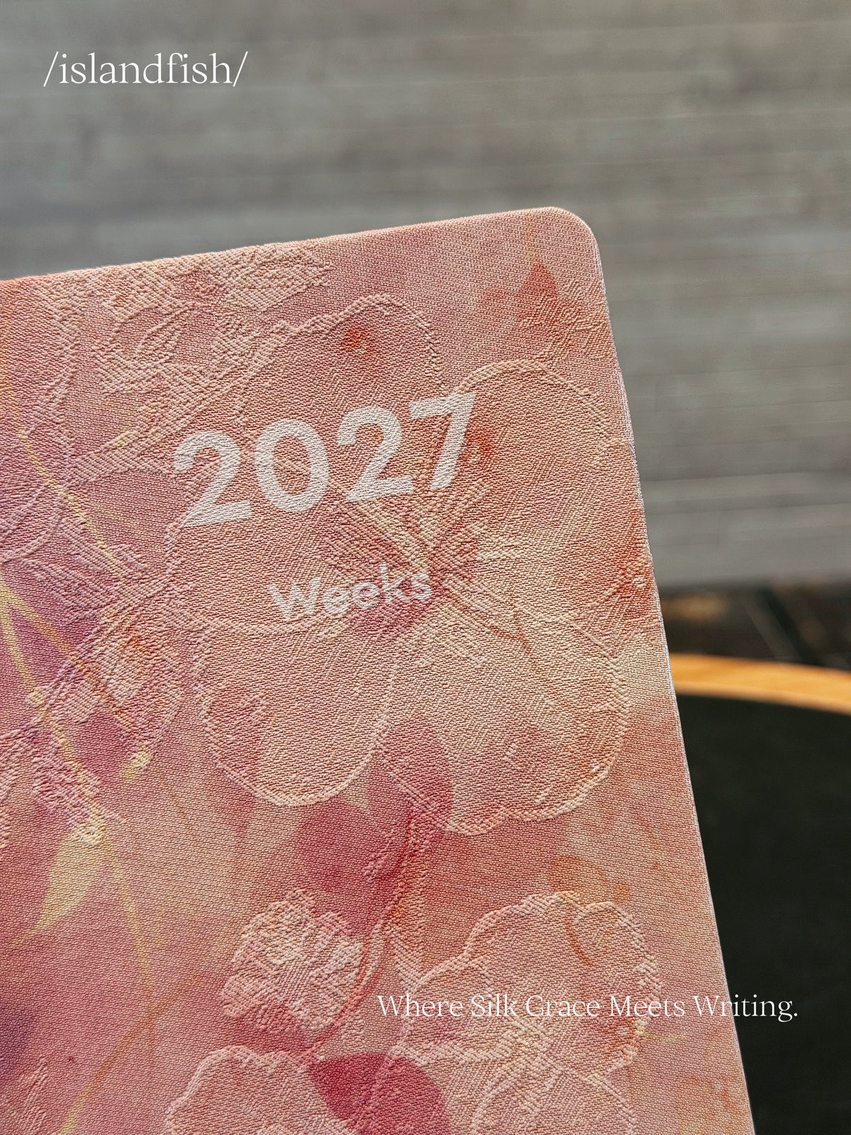 ISLANDFISH 2027 Full-Year Multifunctional Weekly Time Management Planner